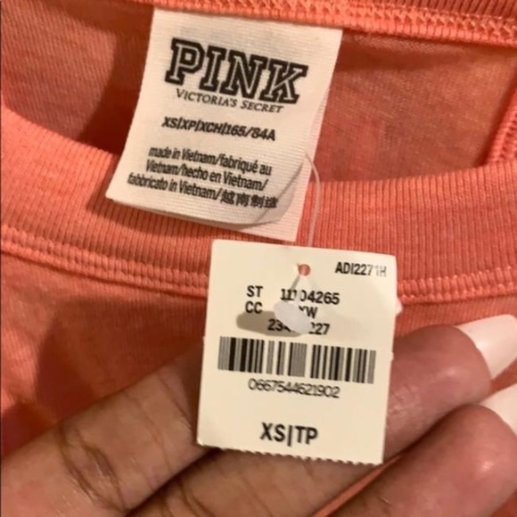 Pink Victorias secret Sun Bummin Tank Top Coral size XS - Picture 5 of 5